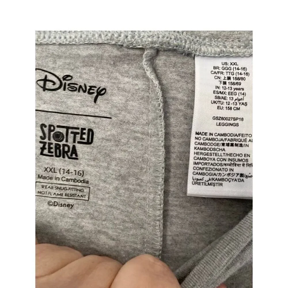 Disney spotted zebra sally nightmare before Christmas leggings S/XXL